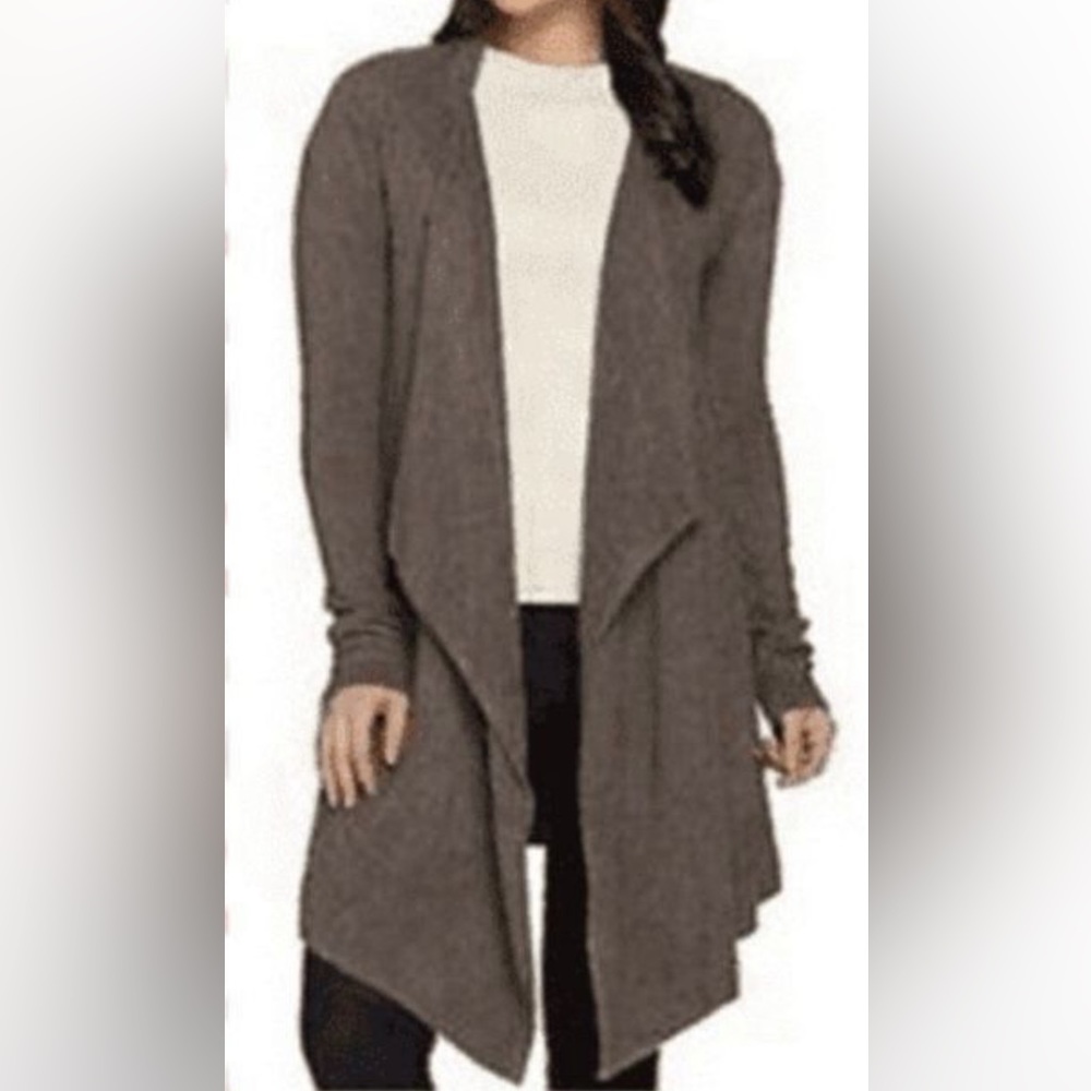 BAREFOOT DREAMS - Waterfall Open Front Cardigan Sz L/XL